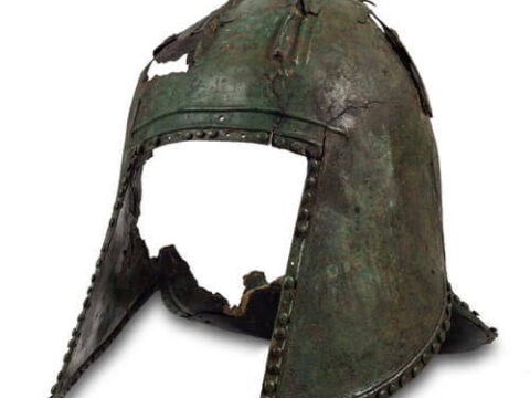 Ilyrian bronze helmet
