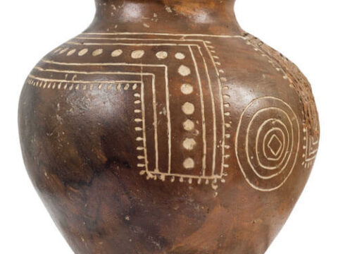 Vučedol culture ceramic pot
